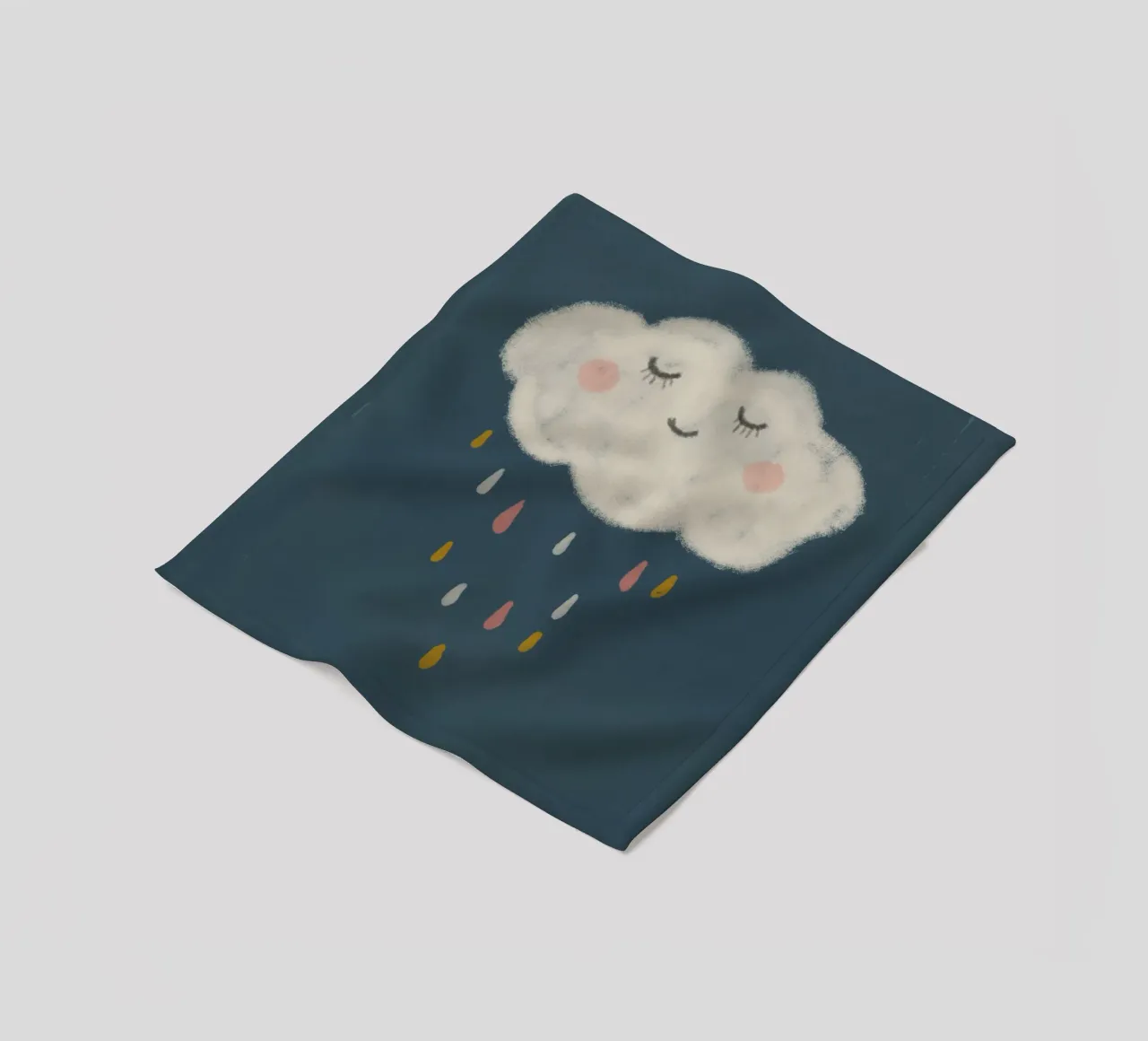 Cloud fleecedeken van Indigo Rain