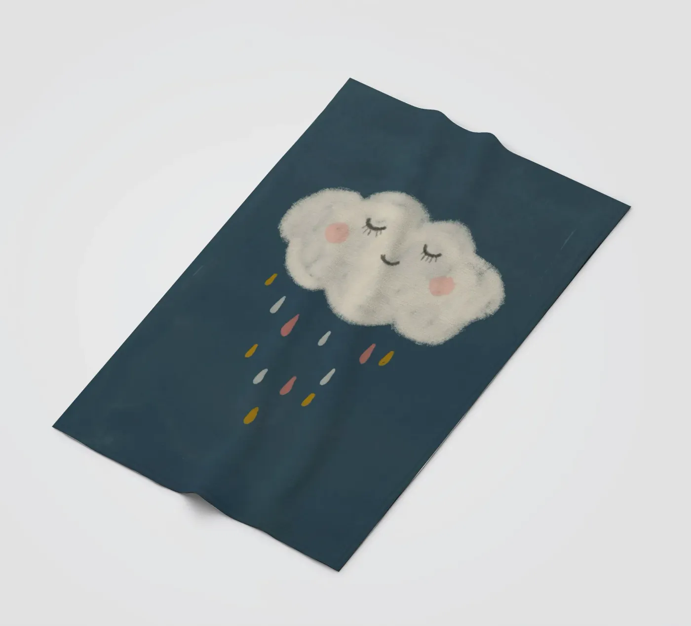 Nuage plaid polaire de Indigo Rain