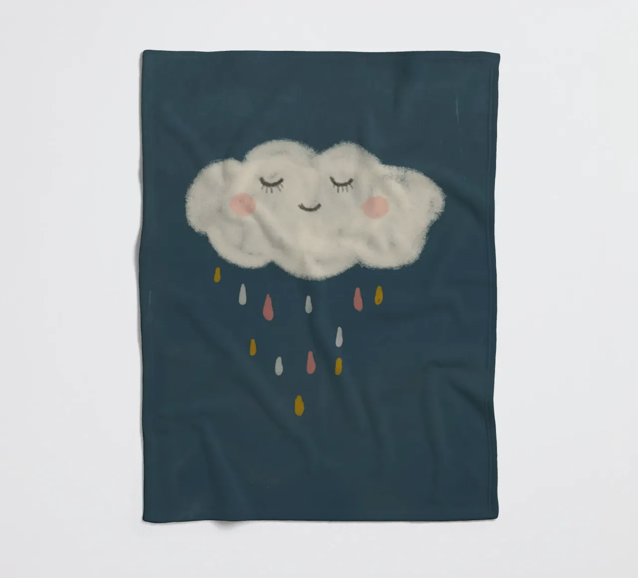 Cloud fleecedeken van Indigo Rain