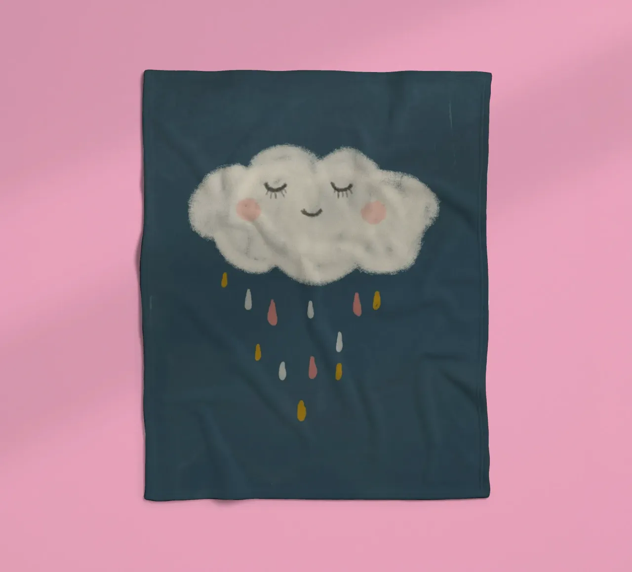 Cloud fleecedeken van Indigo Rain