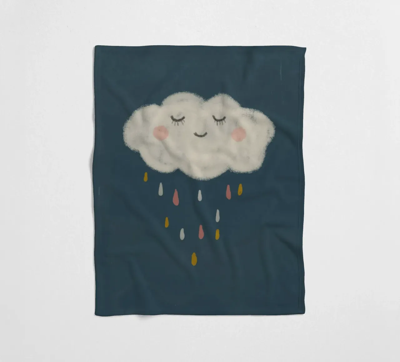 Cloud fleecedeken van Indigo Rain
