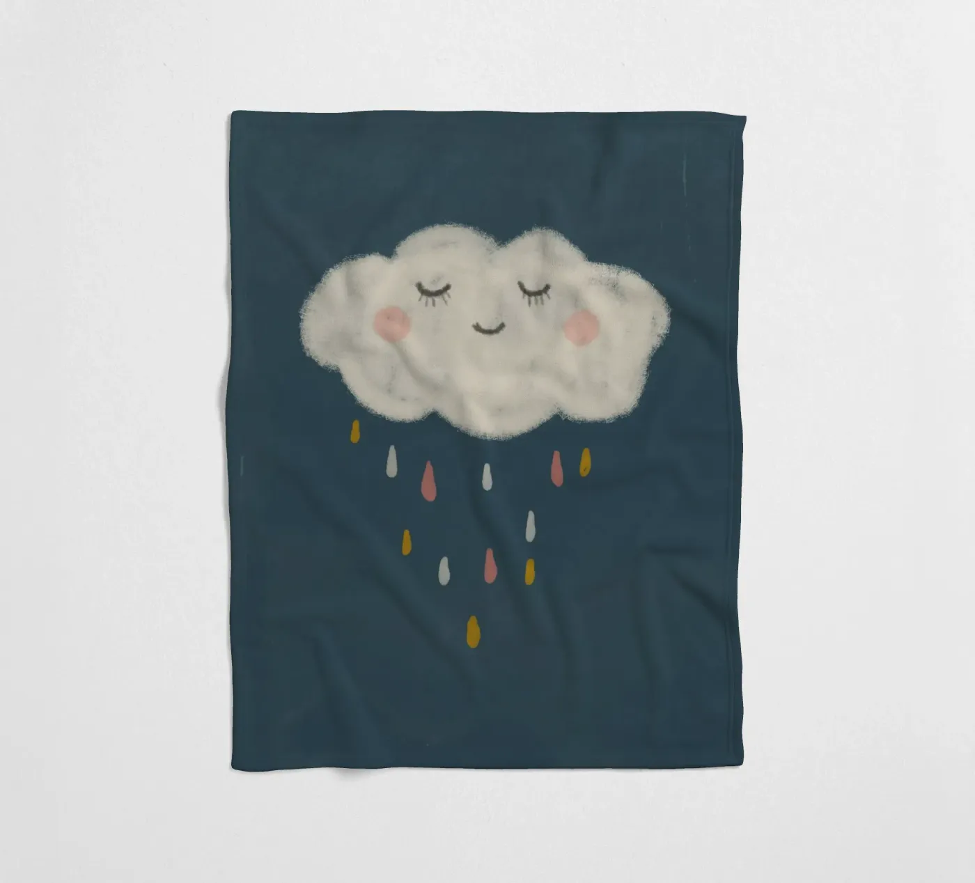 Cloud fleecedeken van Indigo Rain