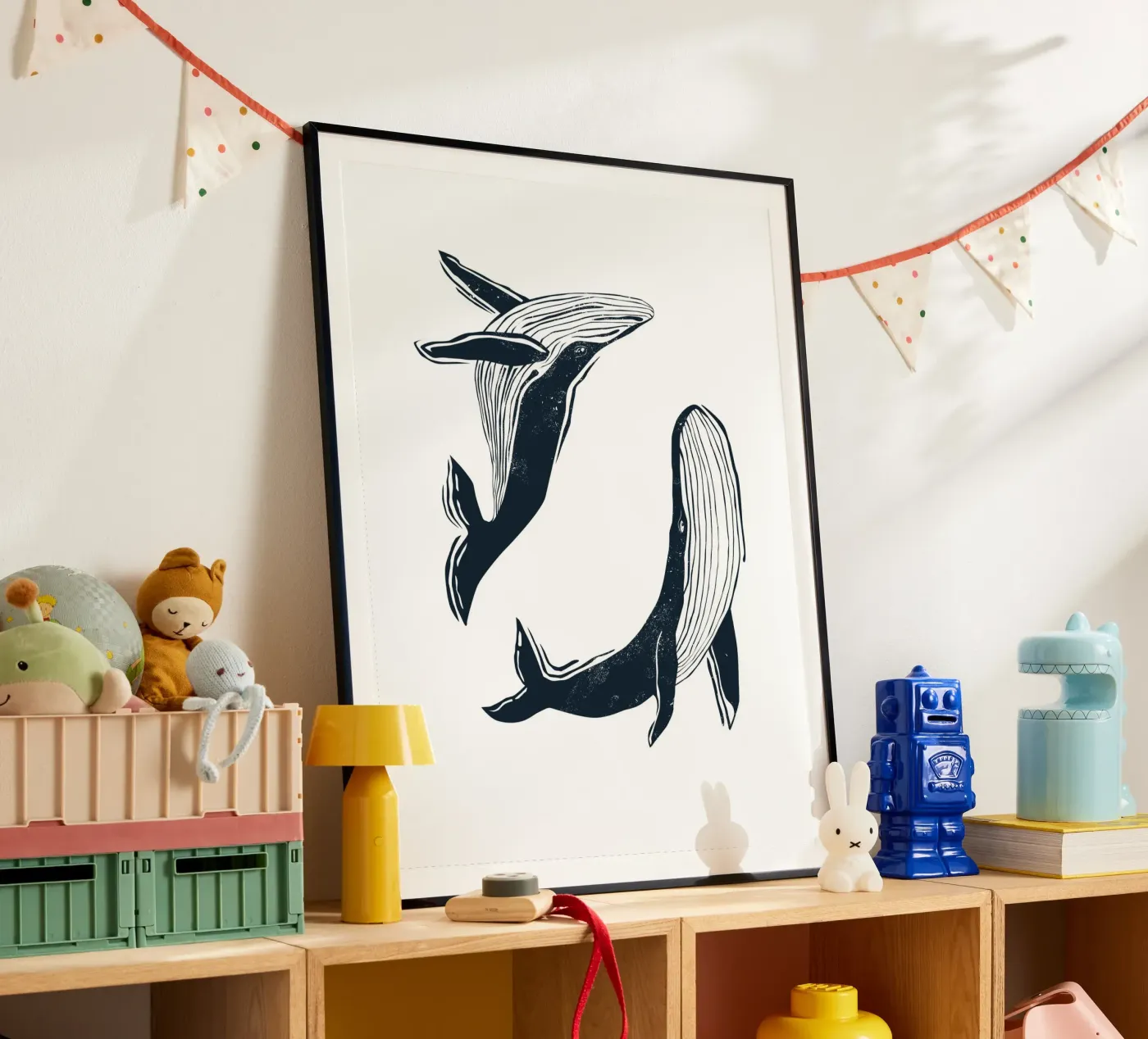 Wale Poster von Indigo Rain