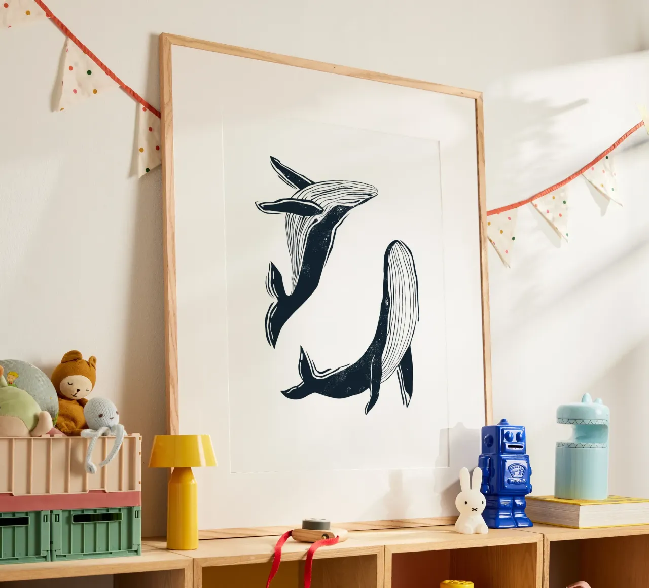 Balene poster da Indigo Rain