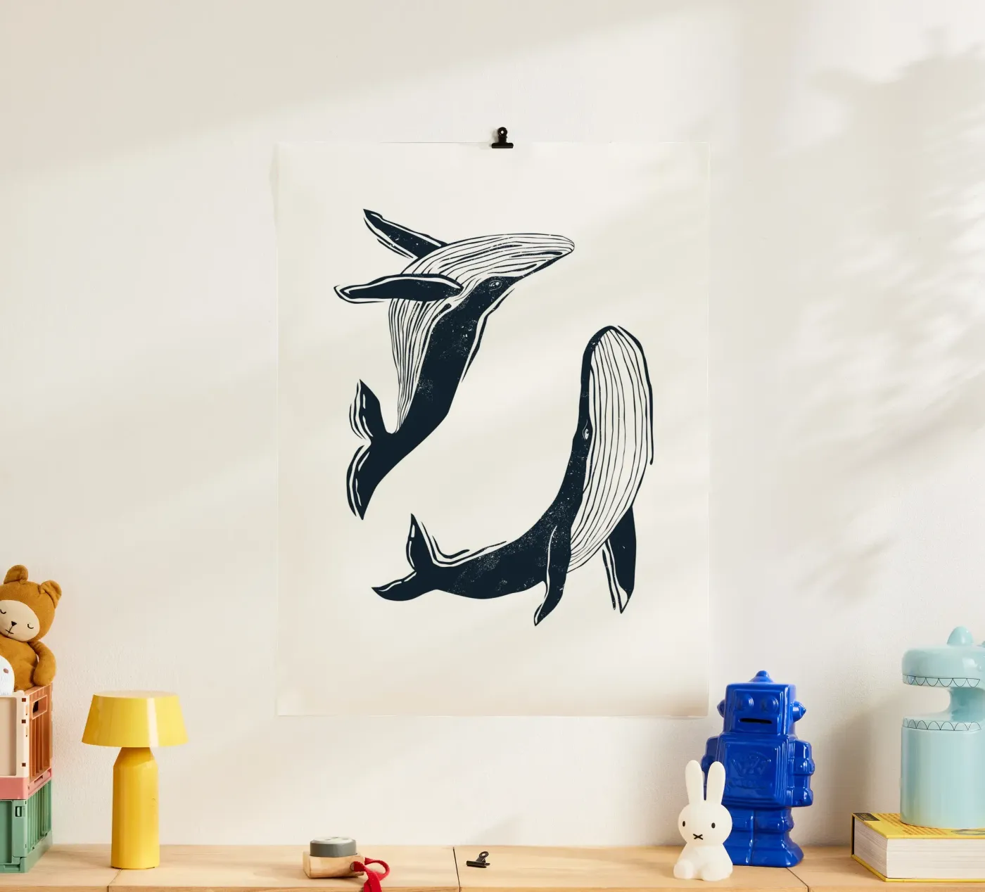 Wale Poster von Indigo Rain