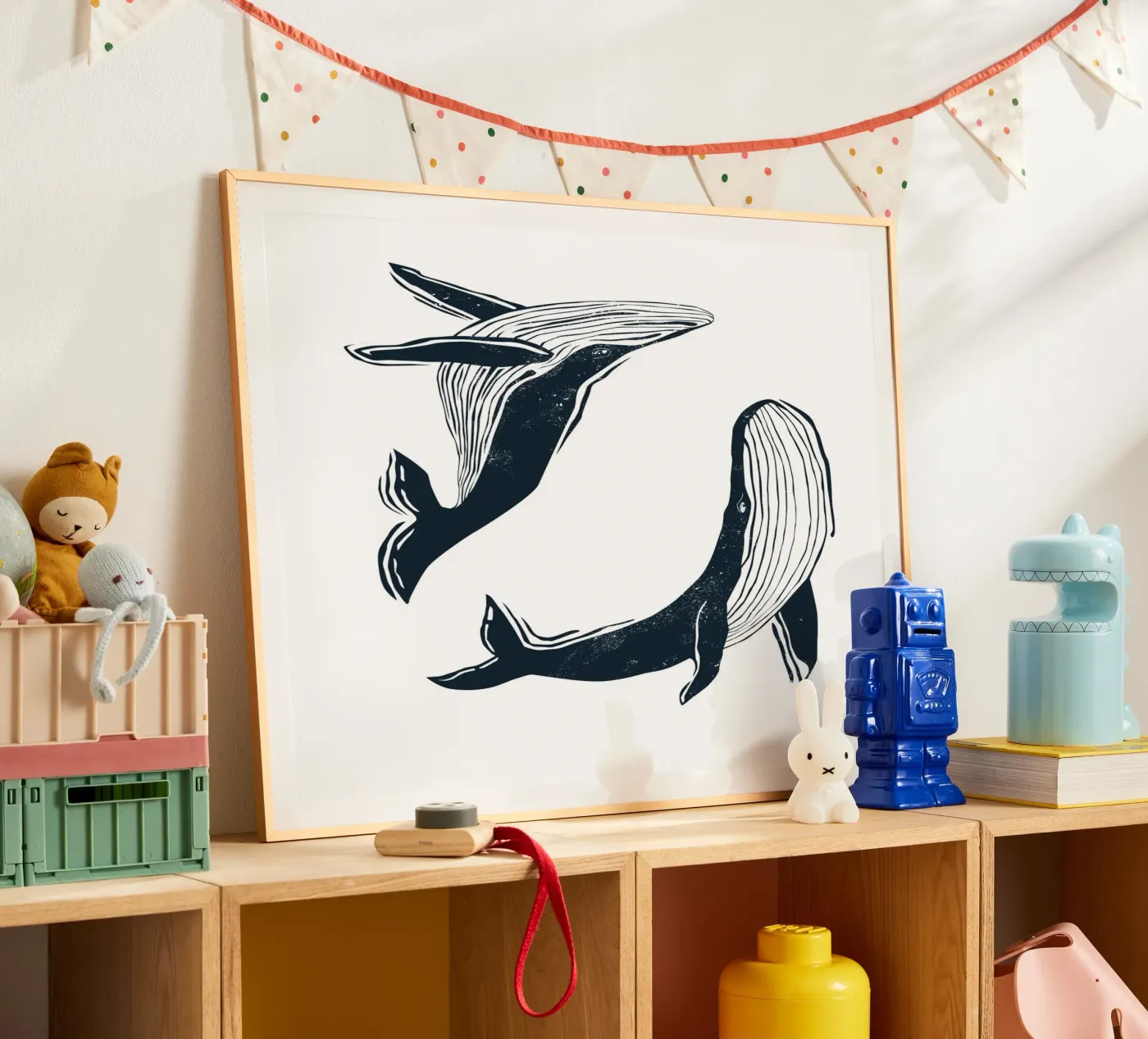Wale Poster von Indigo Rain