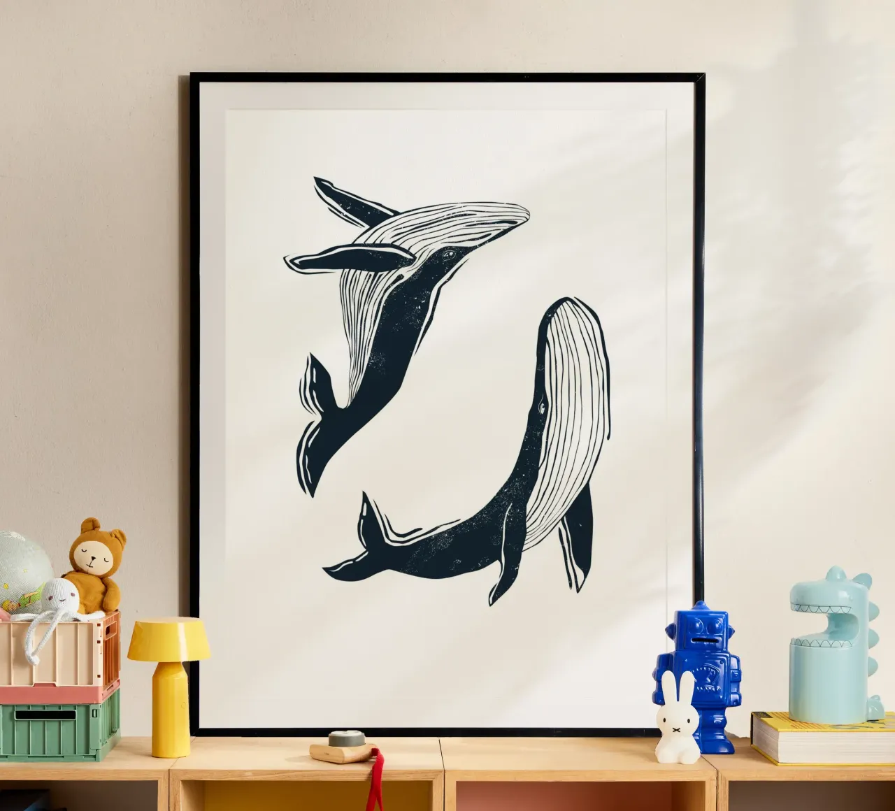 Balene poster da Indigo Rain