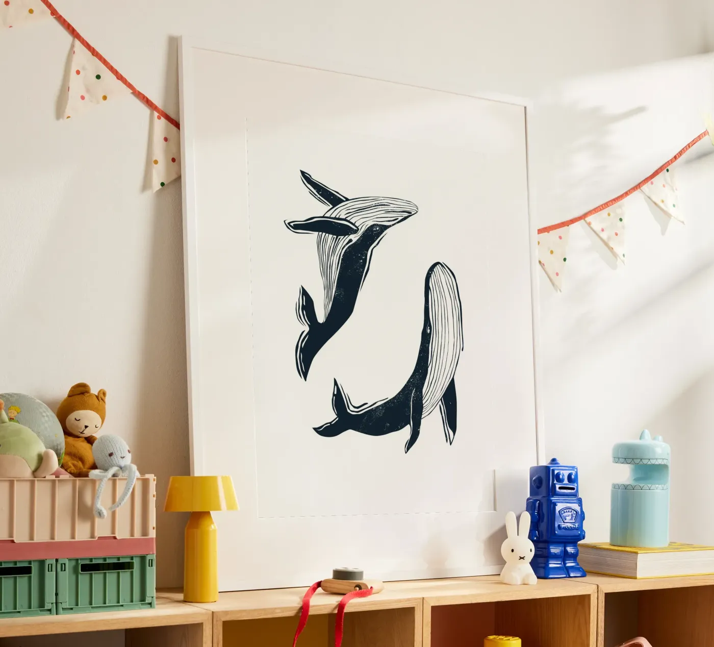 Wale Poster von Indigo Rain