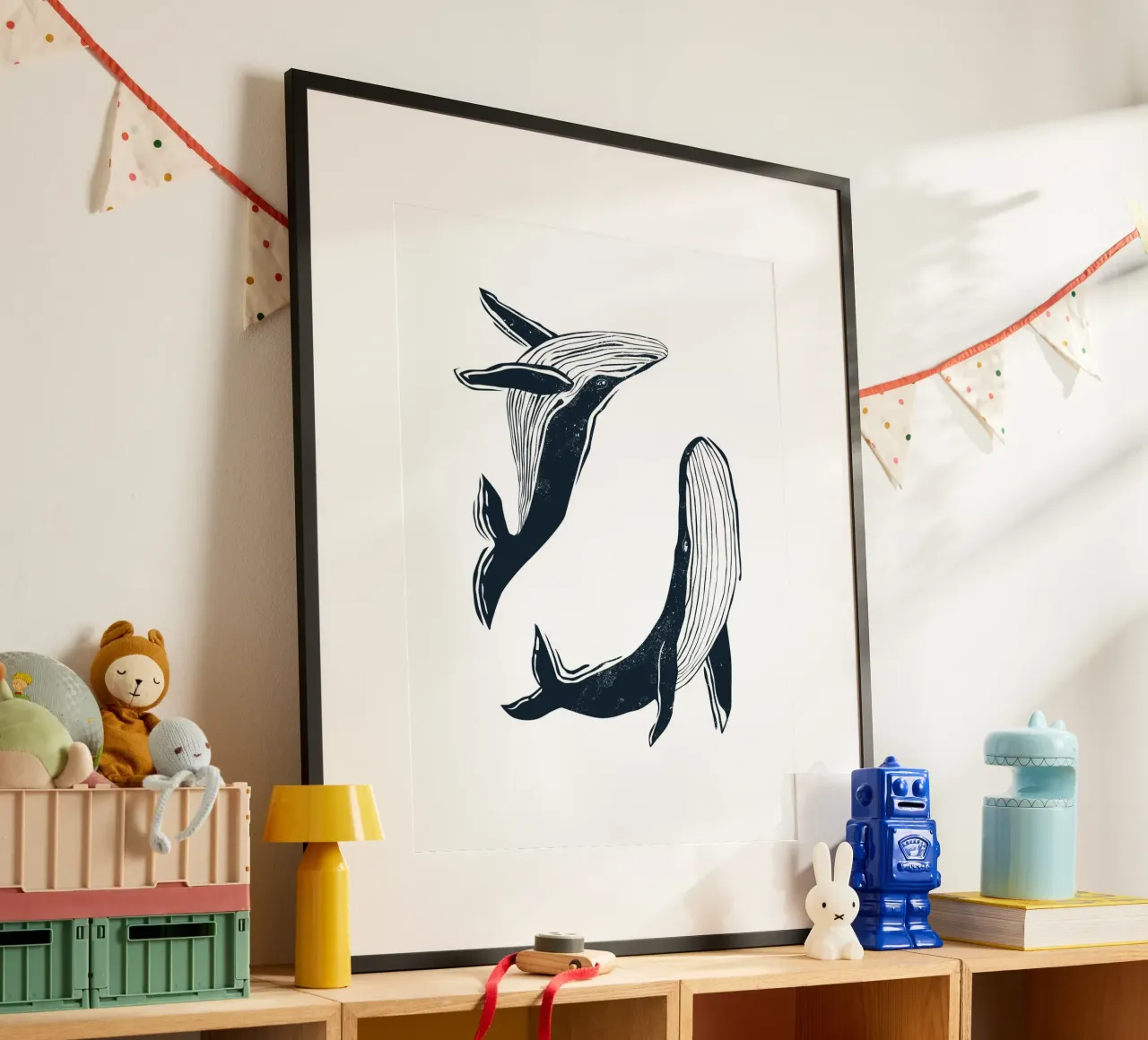 Balene poster da Indigo Rain