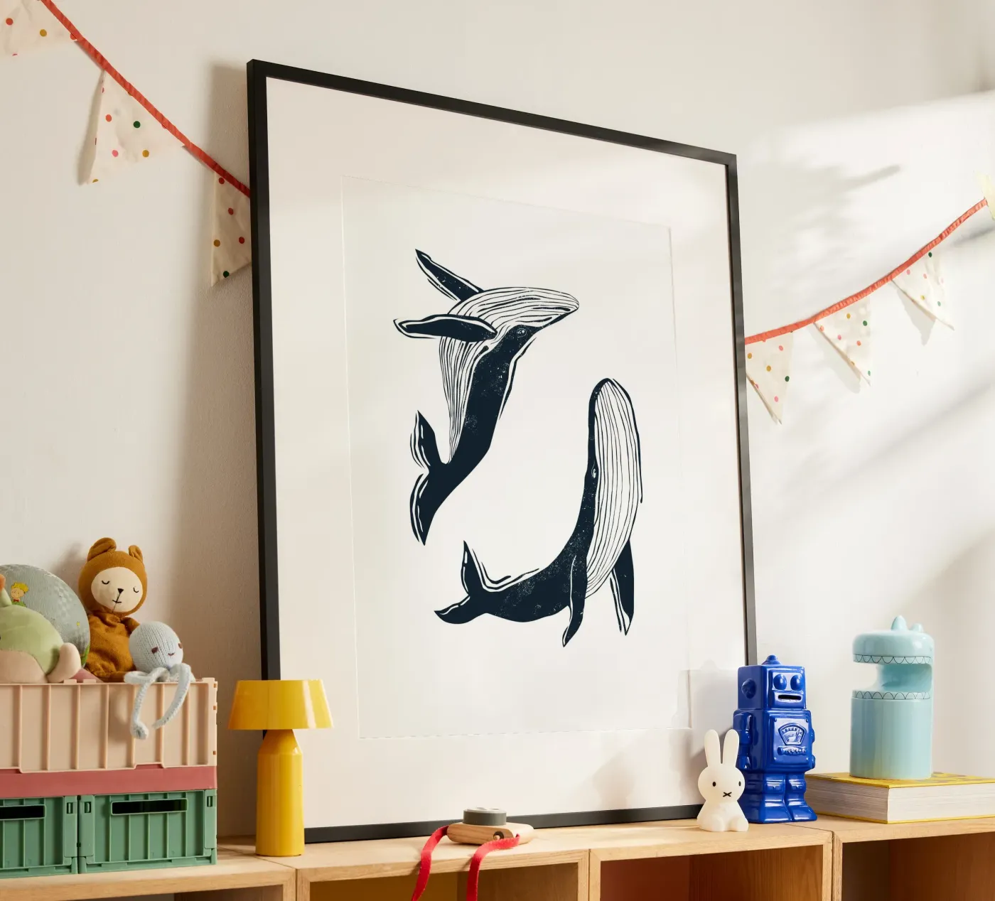 Wale Poster von Indigo Rain