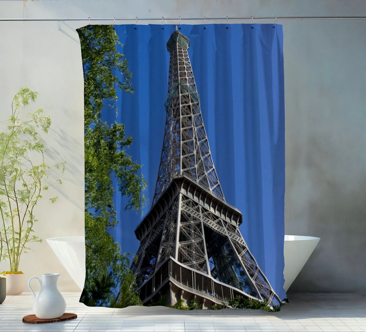 Eiffel Tower tenda da doccia da Alexey
