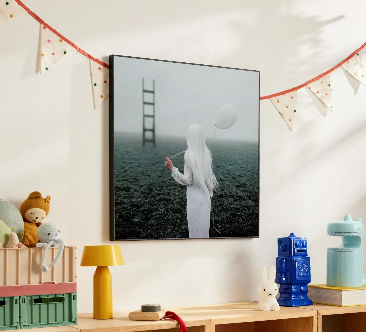 All White forex-plaat van Jovana Rikalo