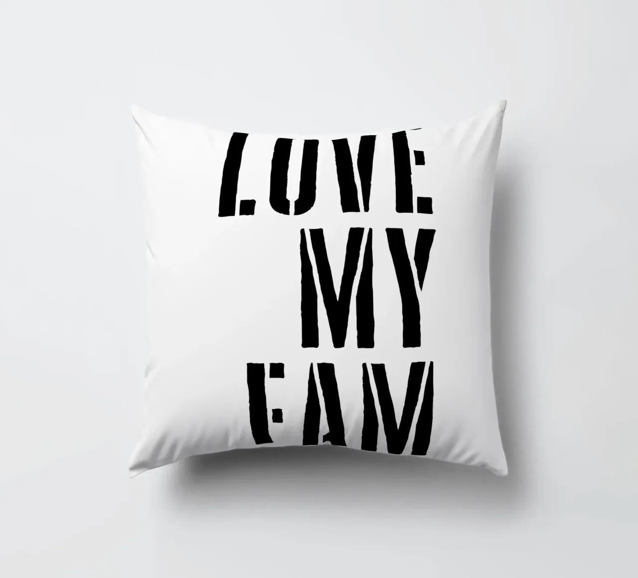 LOVE MY FAM II cuscino da ArtDesign by KBK