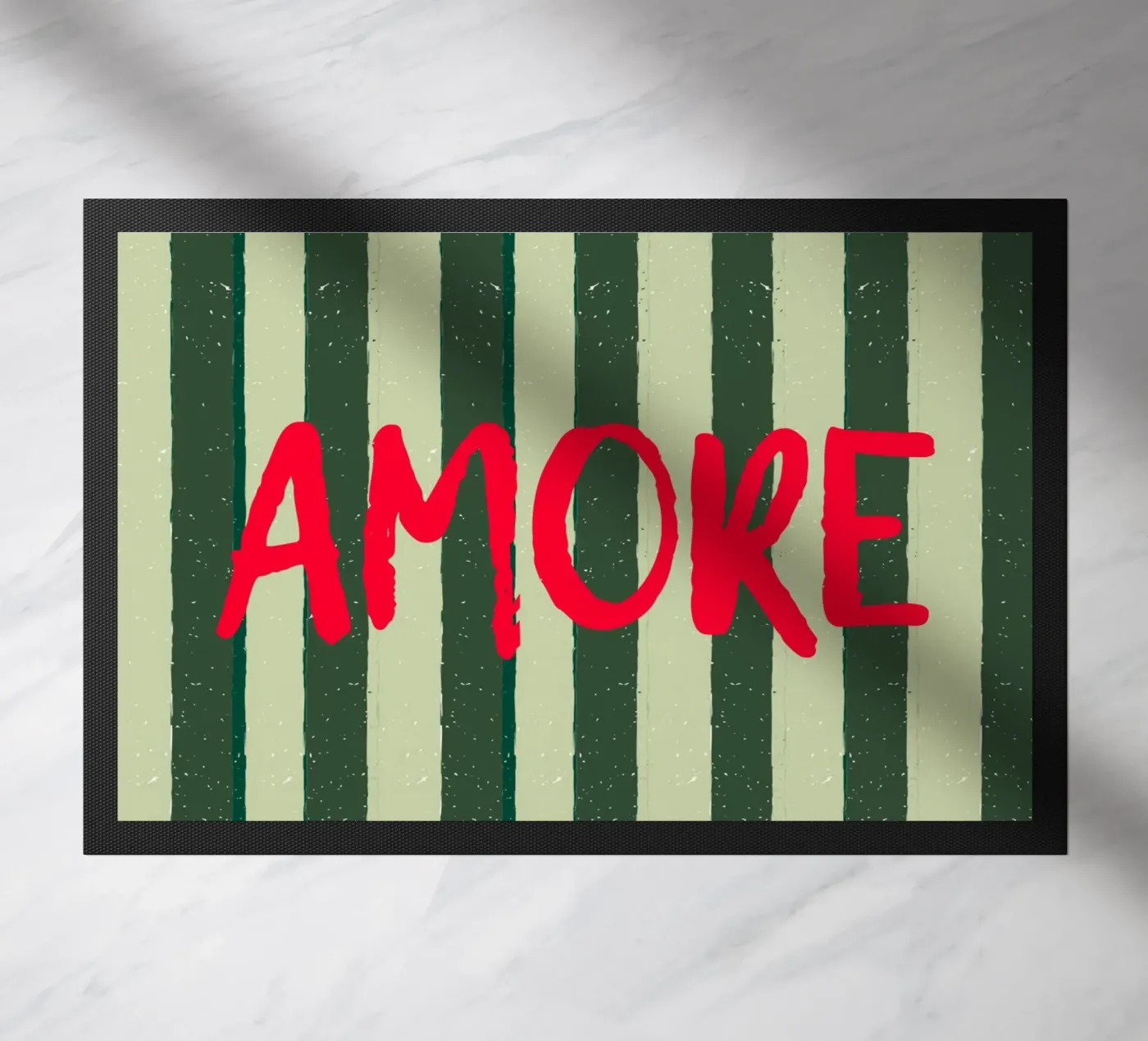 AMORE doormat by ArtDesign by KBK