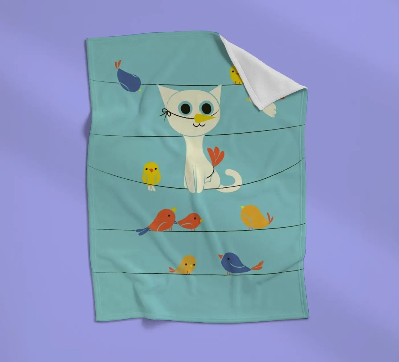 Bird Watching Fleecedecke von Jay Fleck