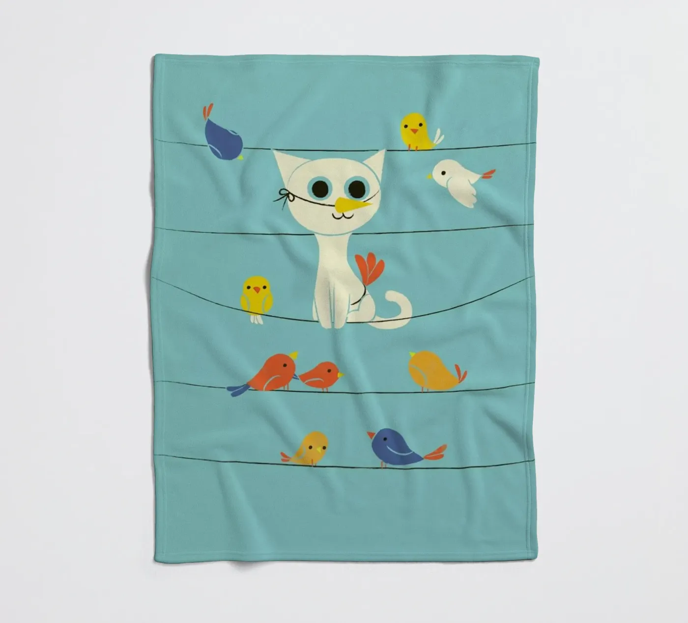 Bird Watching Fleecedecke von Jay Fleck