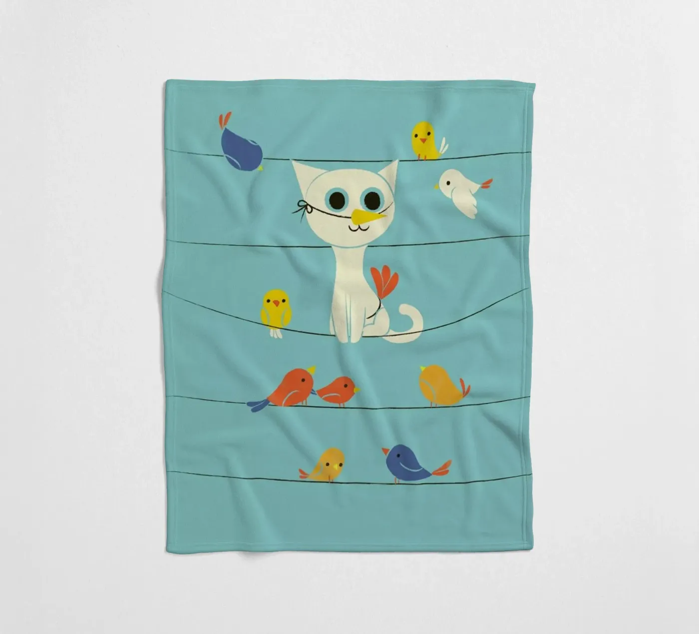 Bird Watching Fleecedecke von Jay Fleck