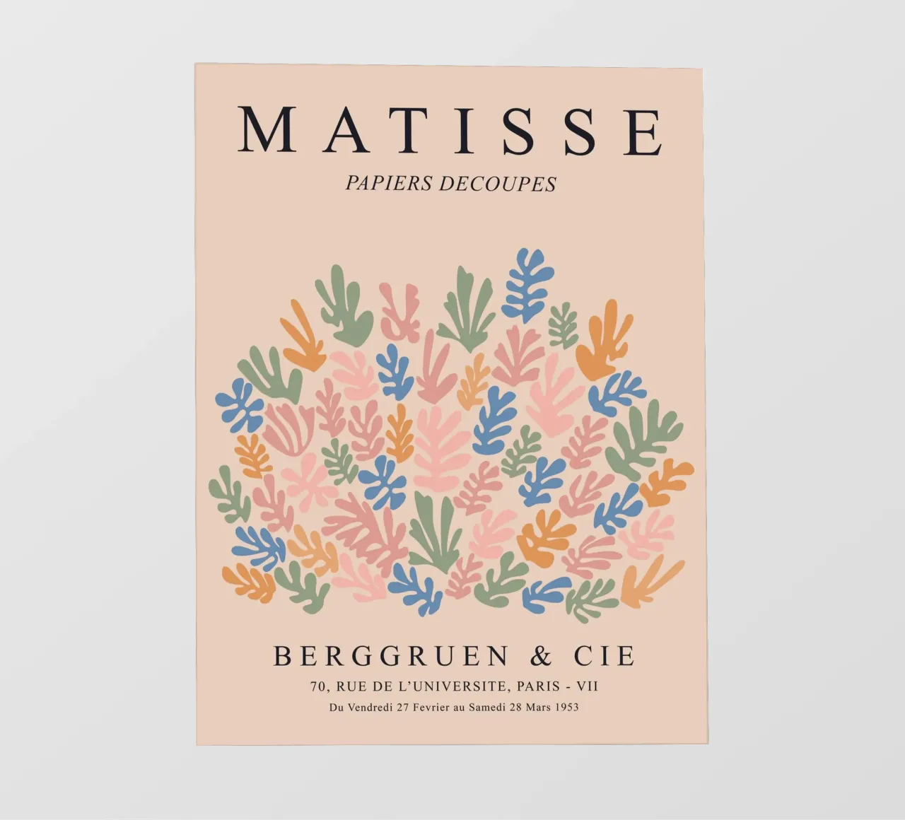 Abstract Matisse Design - Colourful Modern Art pvc cover by Whole©