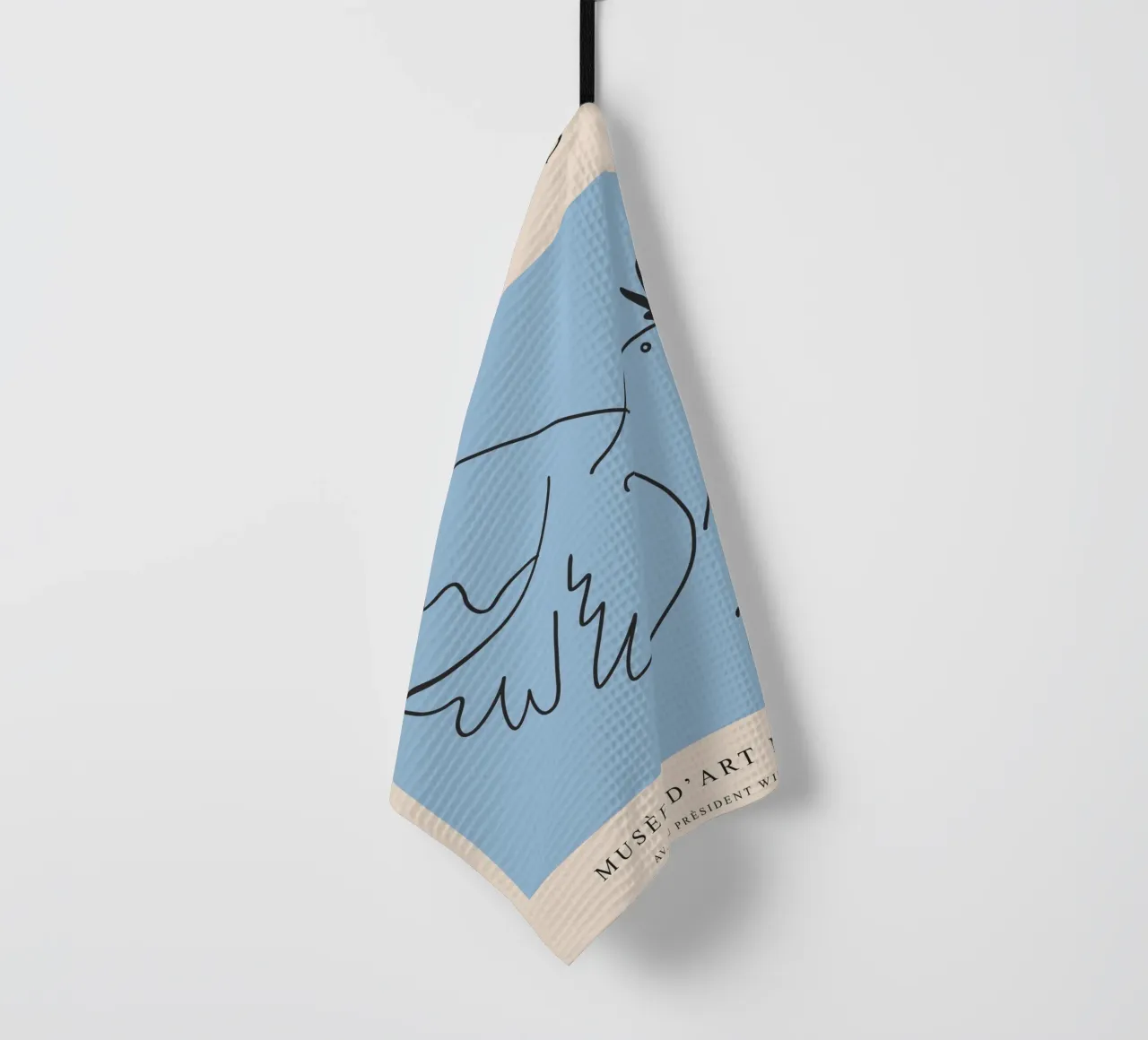 Dove of Peace - Picasso art motif tea towel by Whole©