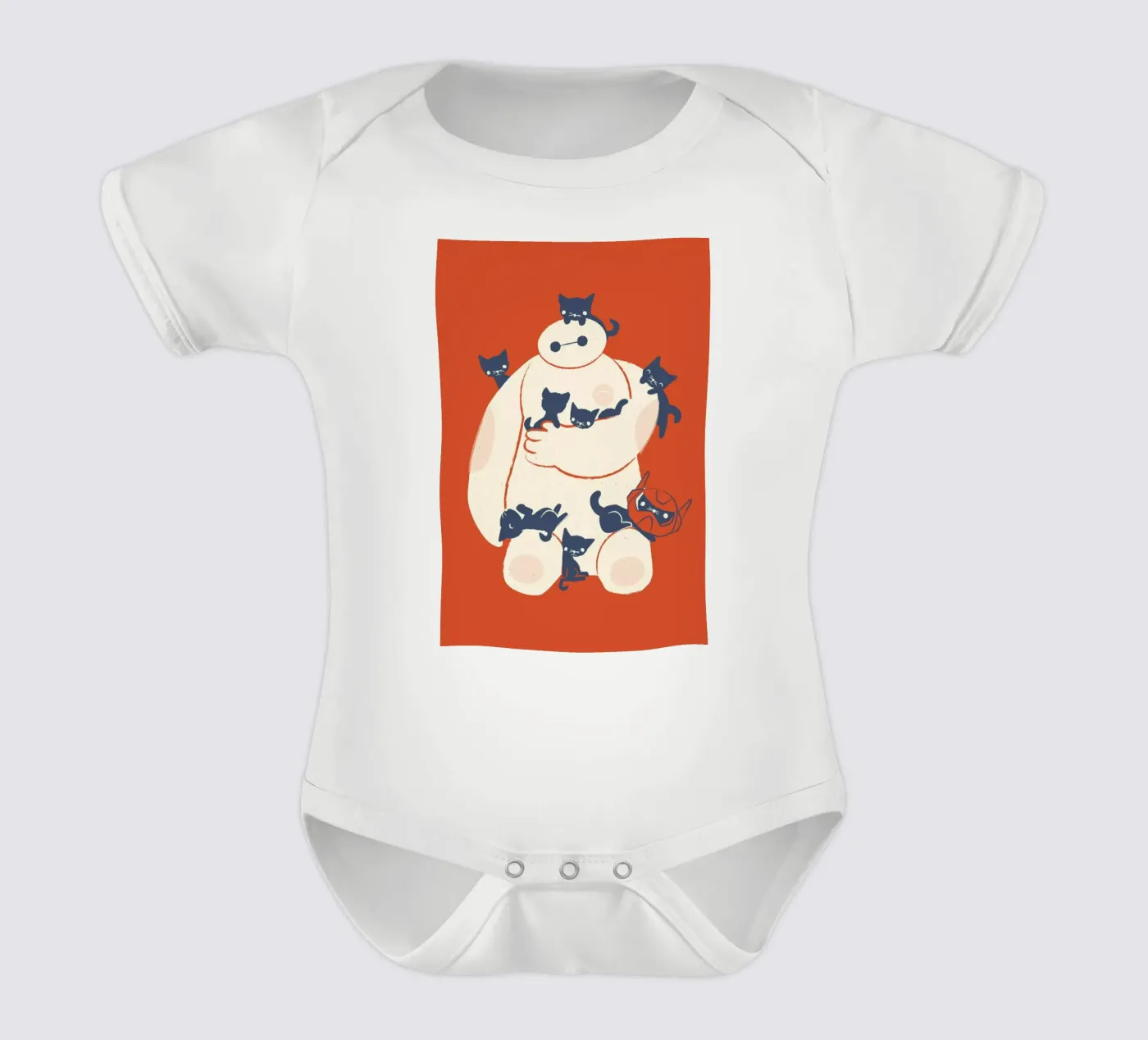 Kittens Kurzarm Babybody von Jay Fleck