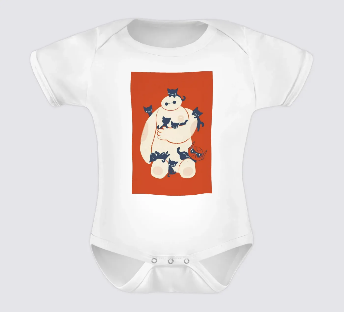 Kittens Kurzarm Babybody von Jay Fleck