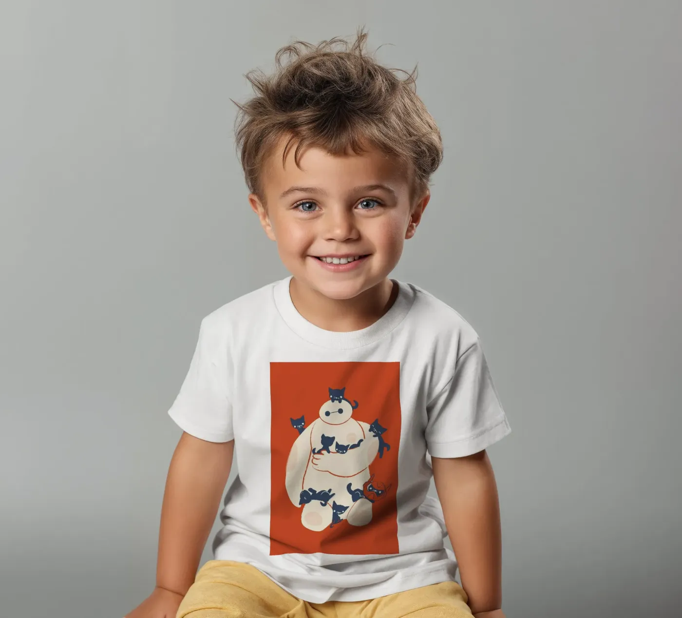 Kittens kinder t-shirt van Jay Fleck