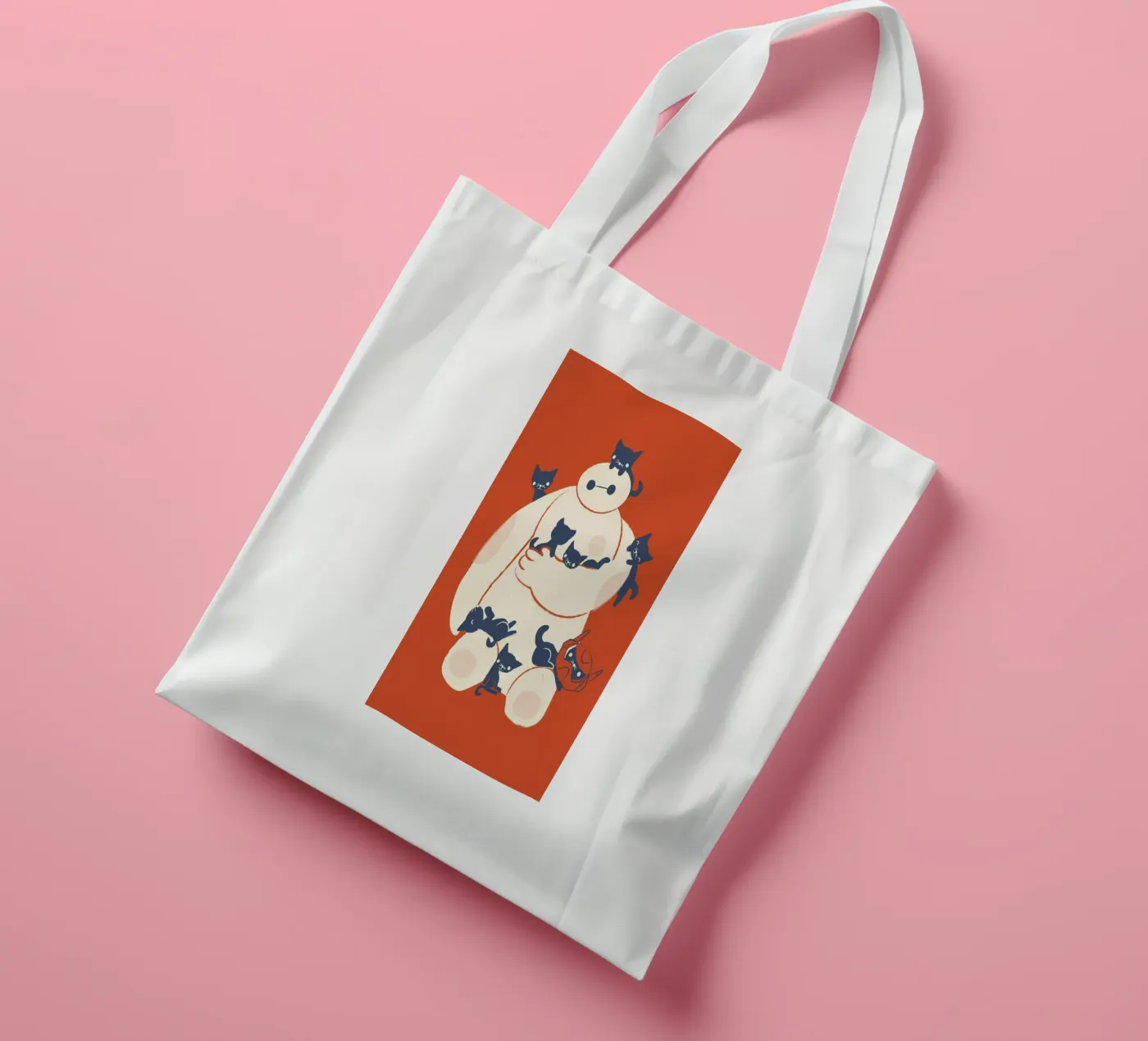 Kittens borsa in juta da Jay Fleck