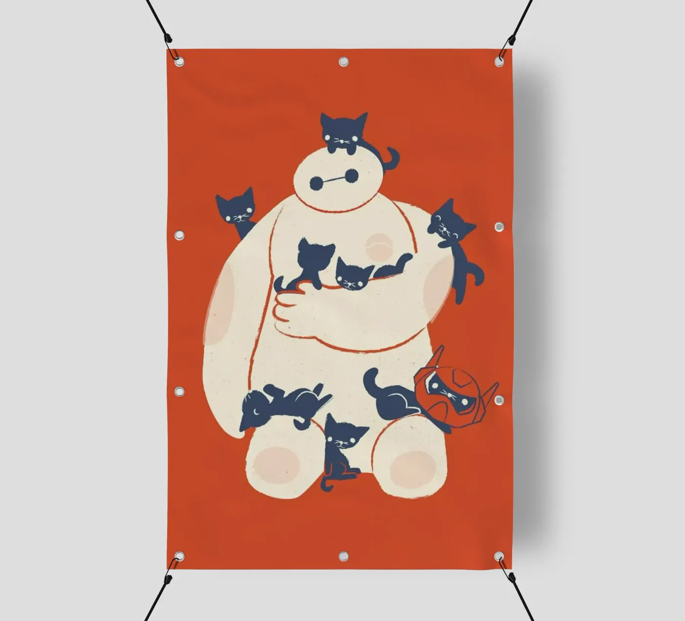 Kittens telo in pvc da Jay Fleck