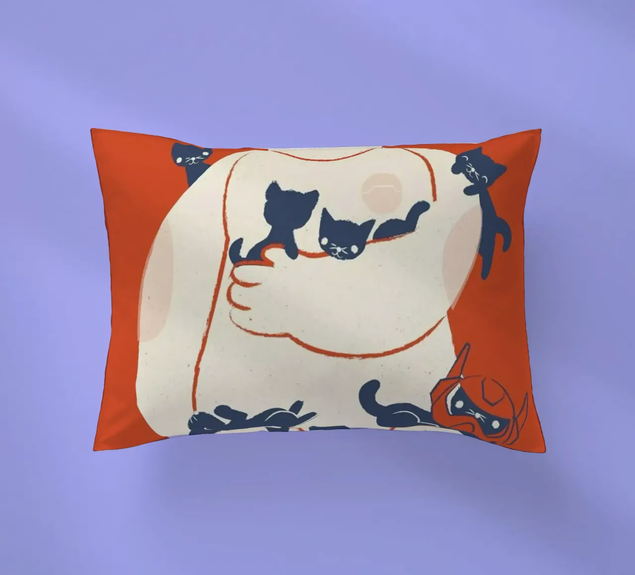 Kittens cuscino da Jay Fleck