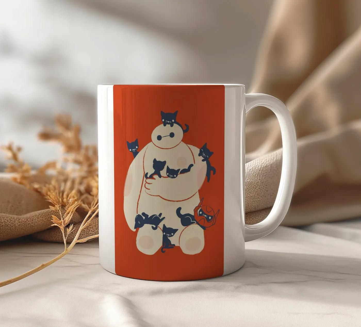 Kittens ceramic mug by Jay Fleck