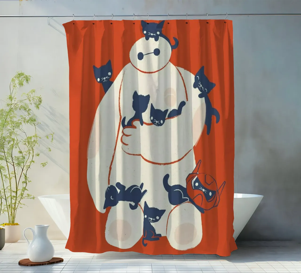 Kittens Duschvorhang von Jay Fleck