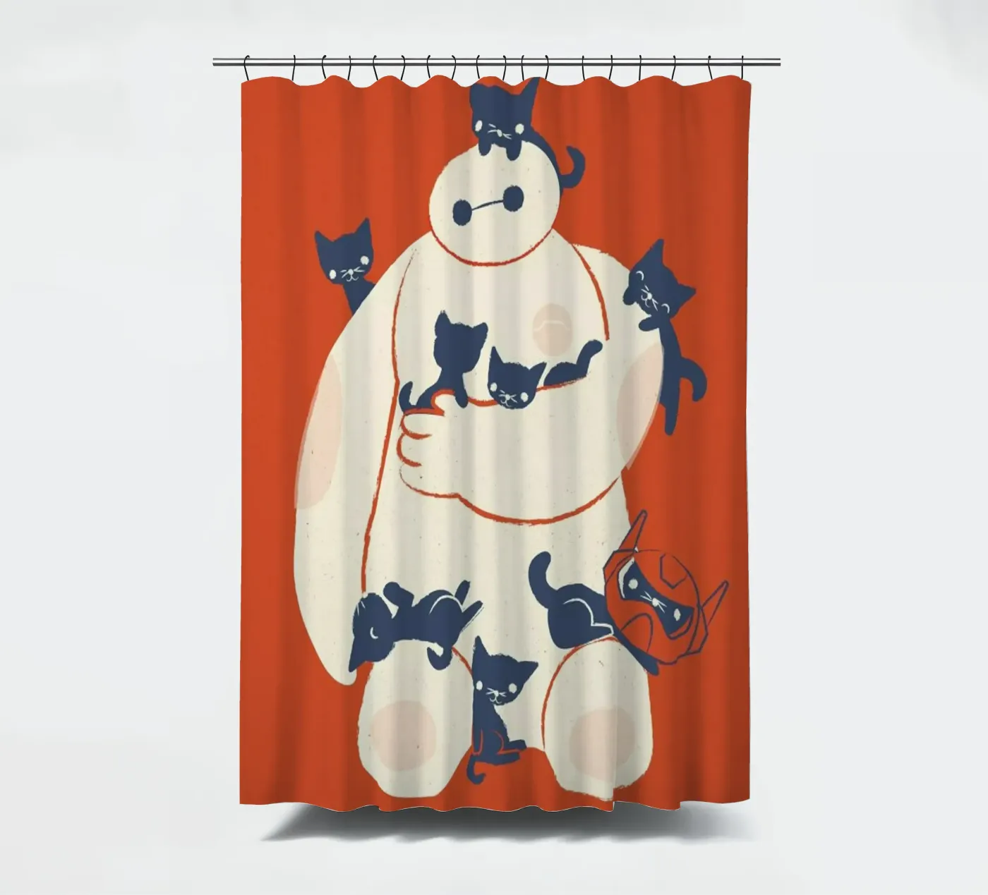 Kittens douchegordijn van Jay Fleck