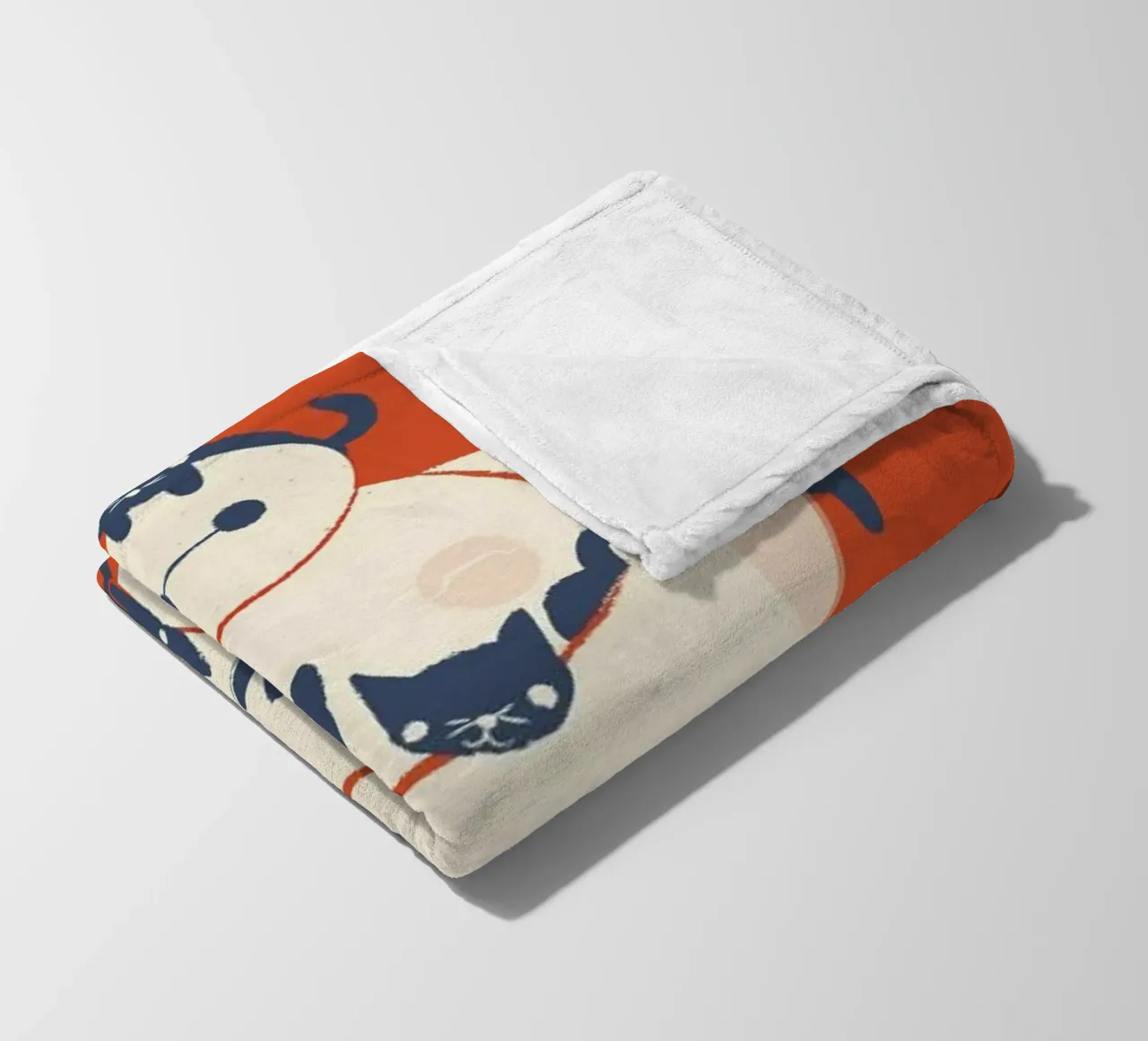 Kittens fleecedeken van Jay Fleck