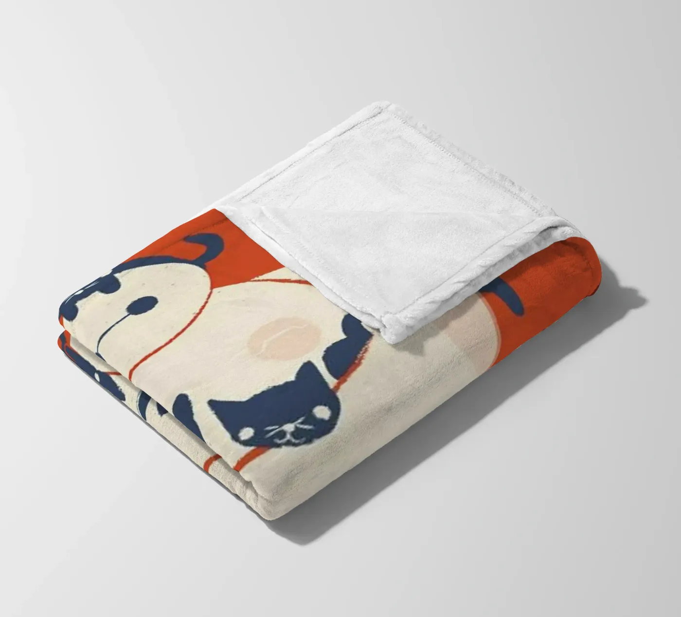 Kittens fleece blanket by Jay Fleck
