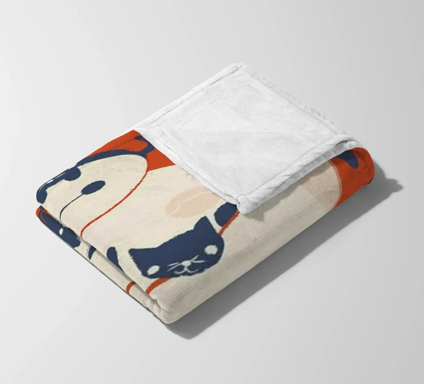 Kittens fleece blanket by Jay Fleck