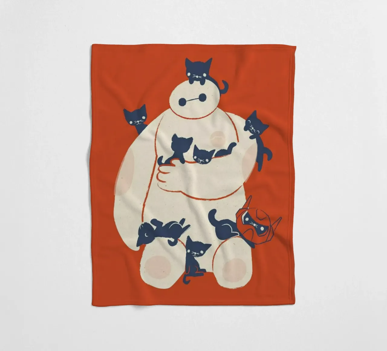 Kittens fleecedeken van Jay Fleck