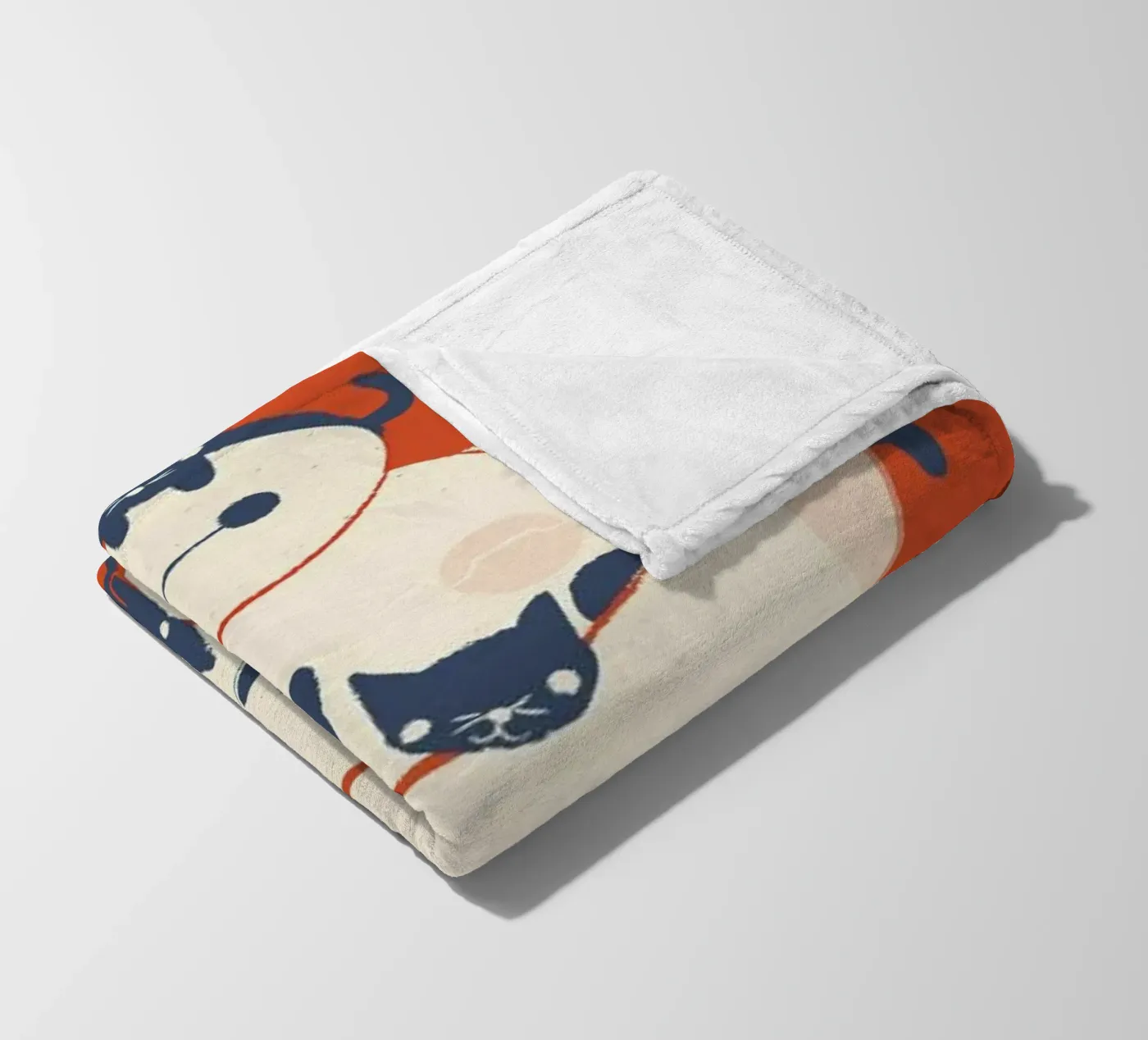 Kittens fleece blanket by Jay Fleck