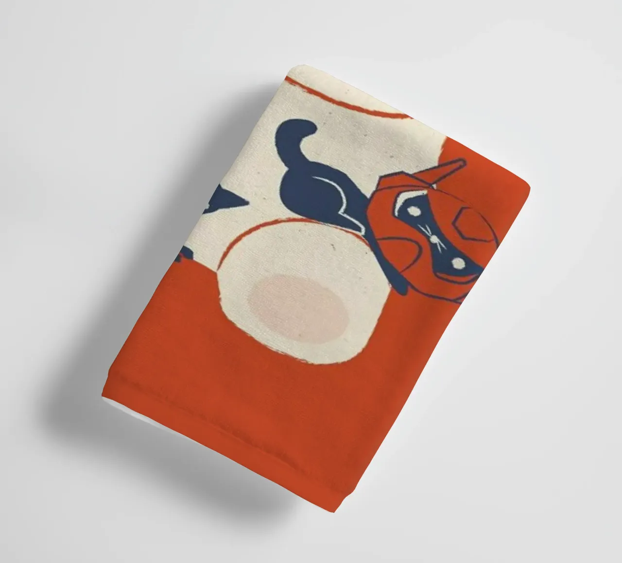 Kittens towel by Jay Fleck