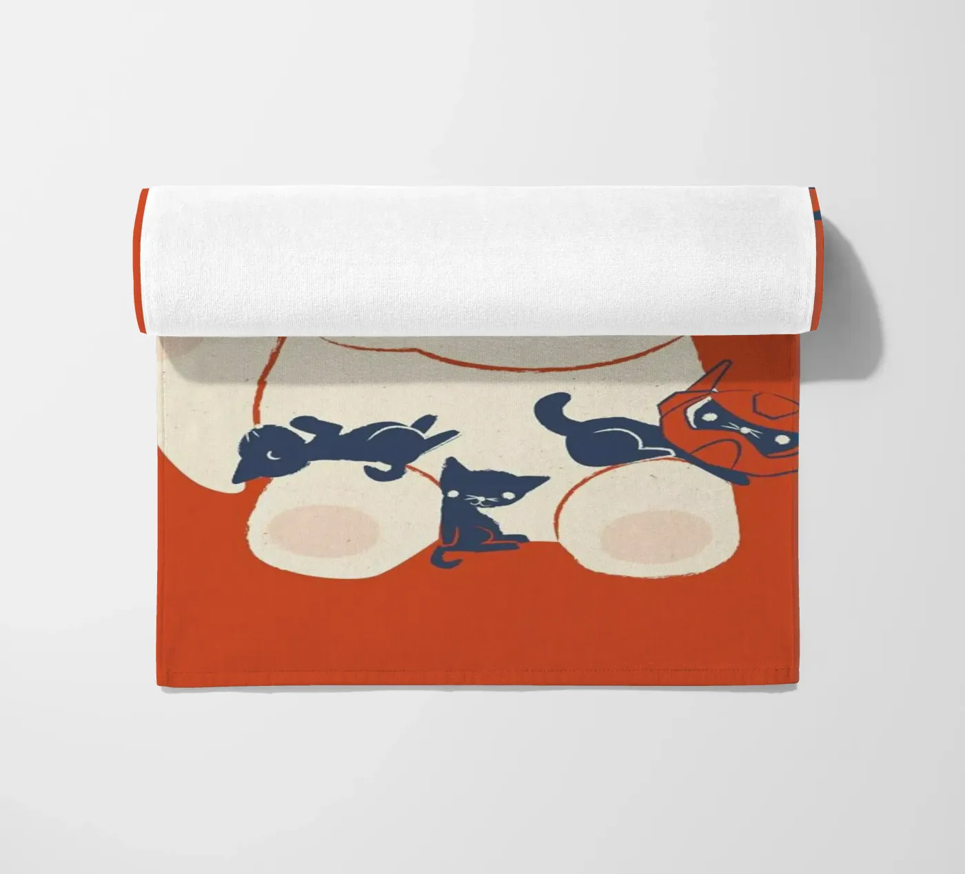 Kittens Strandtuch von Jay Fleck