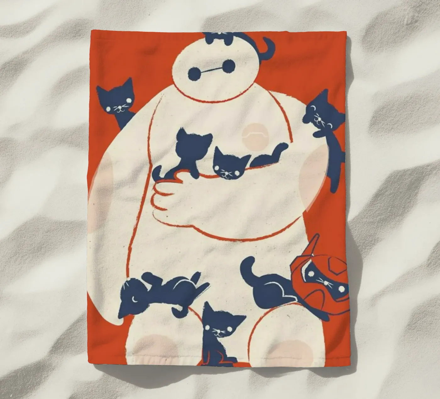 Kittens Strandtuch von Jay Fleck