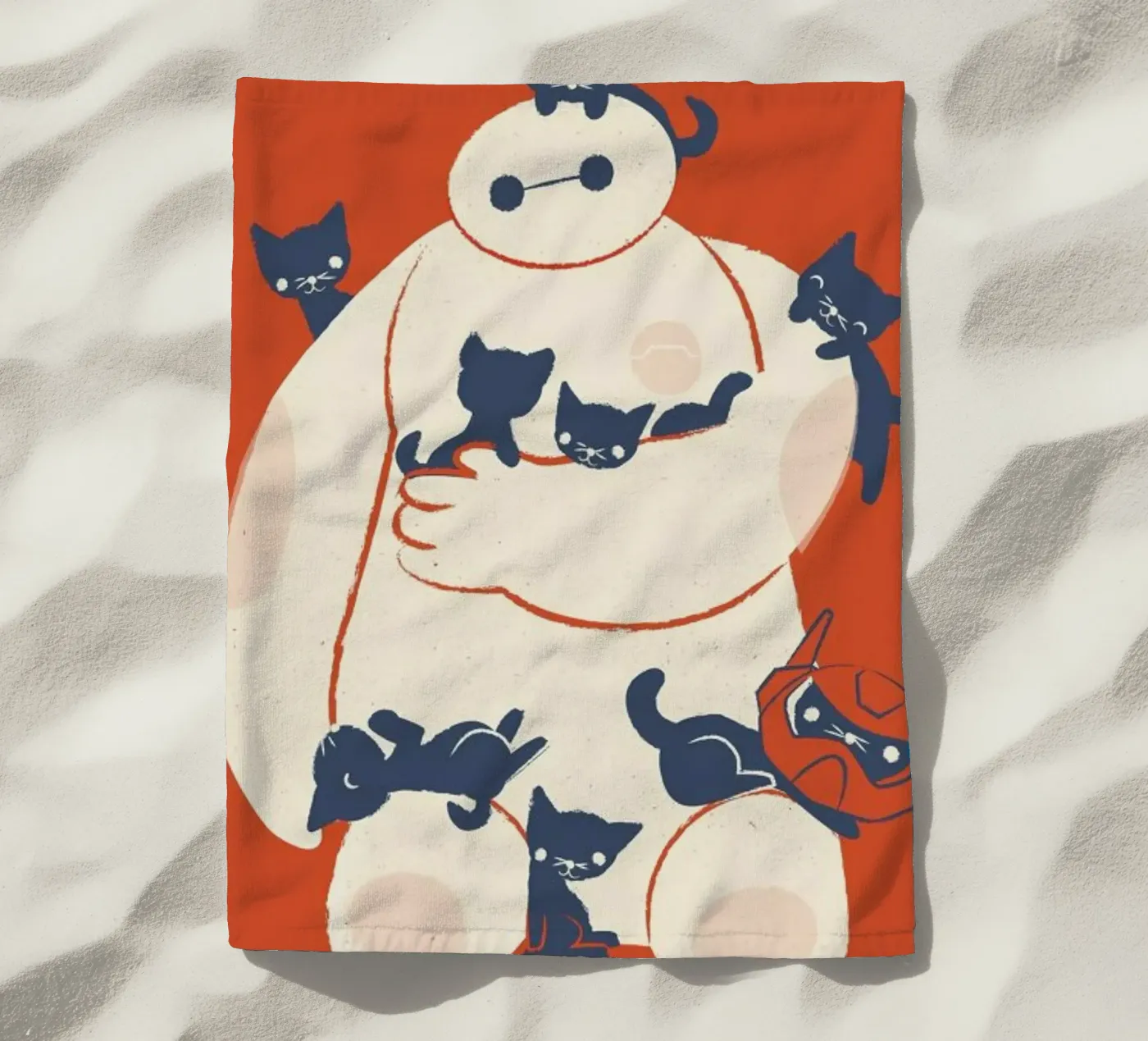 Kittens serviette de plage de Jay Fleck