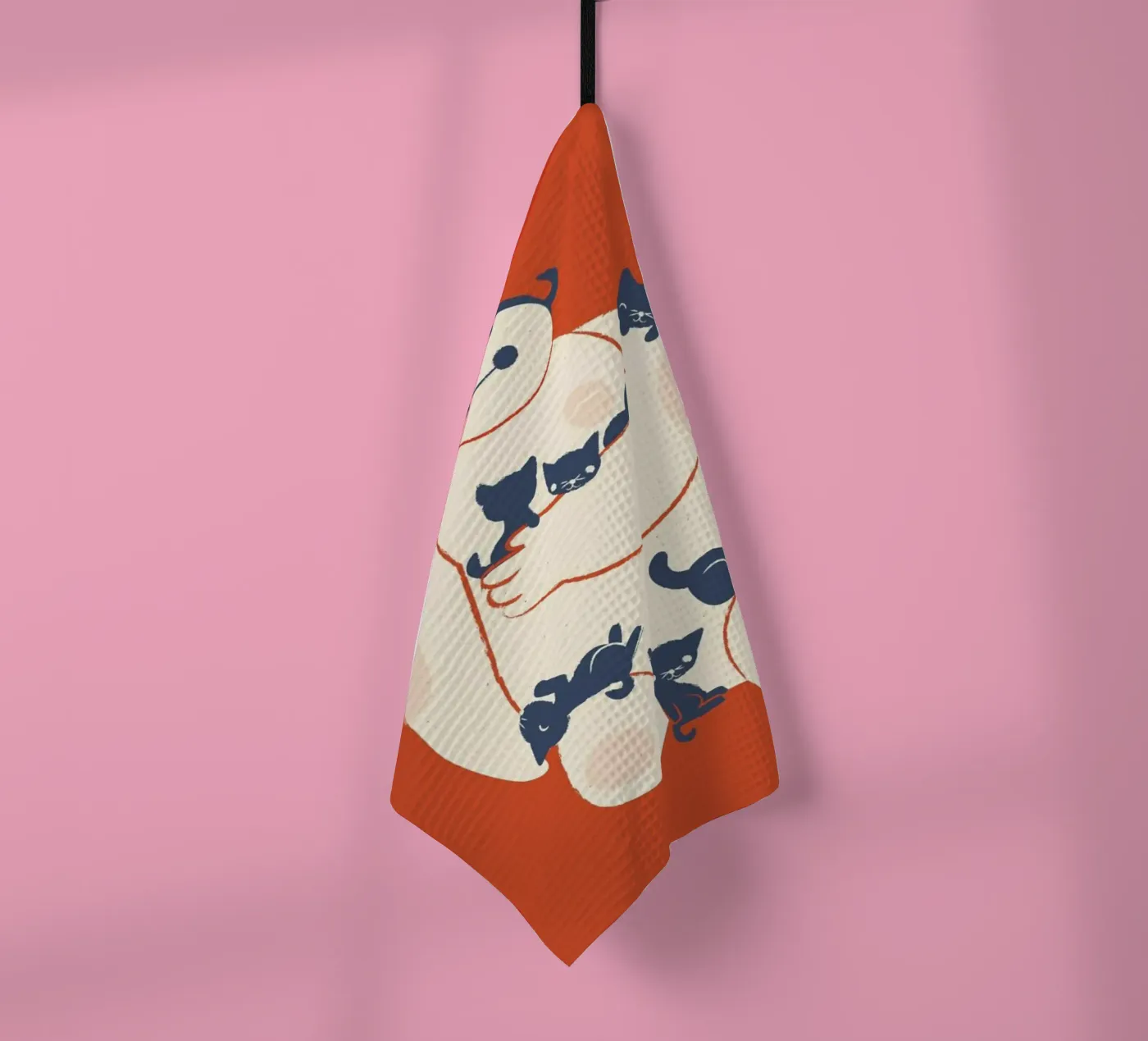 Kittens Geschirrtuch von Jay Fleck