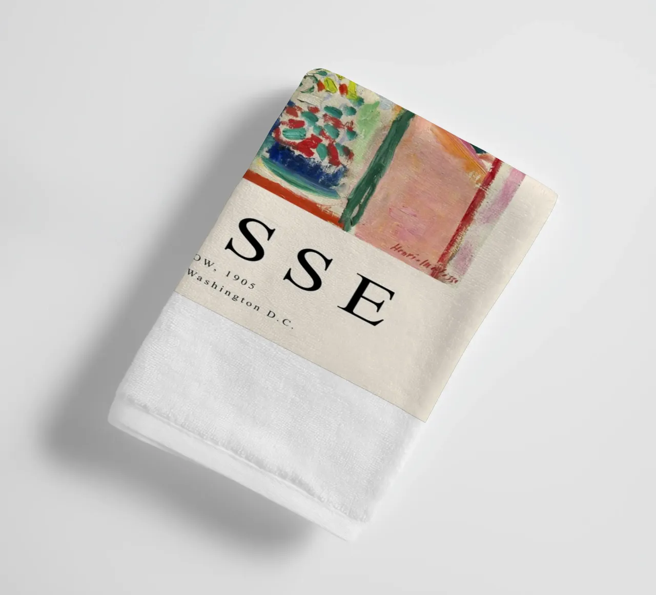 The Open Window - Matisse Landscape Art towel by Whole©
