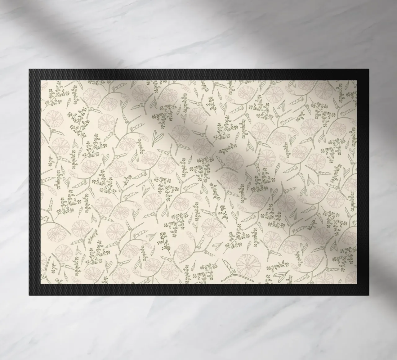 Motivo floreale - Design di ispirazione matissiana zerbino da Whole©