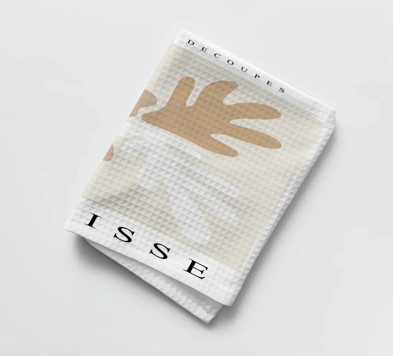 Design minimaliste de feuilles - Art Matisse torchon de Whole©