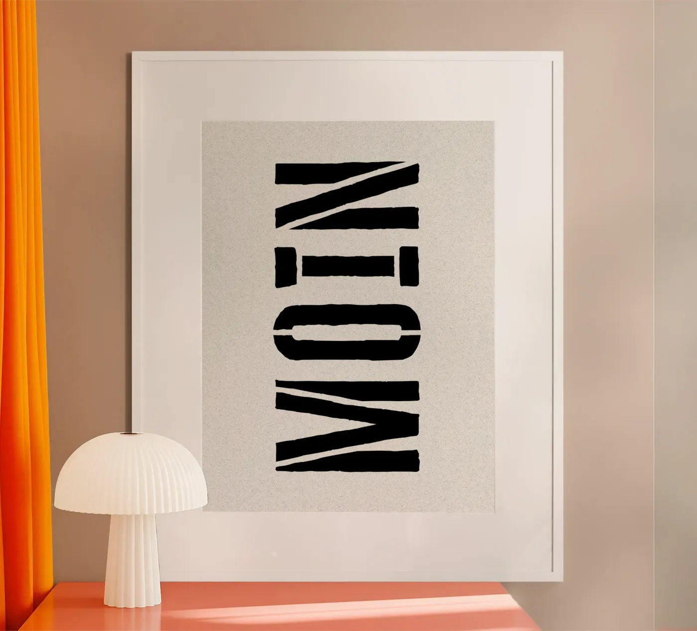MOIN poster de ArtDesign by KBK
