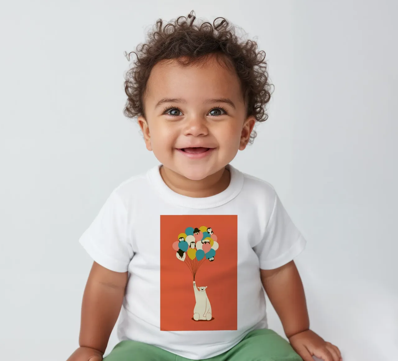Penguin Bouqet maglietta neonato da Jay Fleck