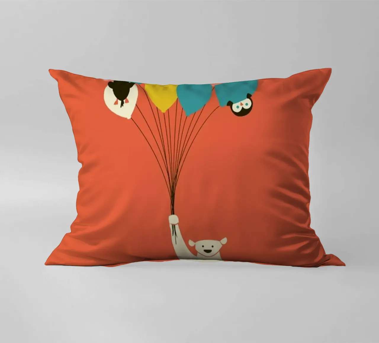 Penguin Bouqet cuscino da Jay Fleck