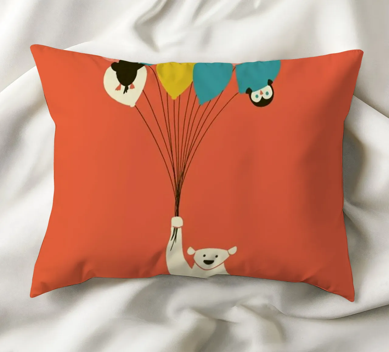 Penguin Bouqet cuscino da Jay Fleck