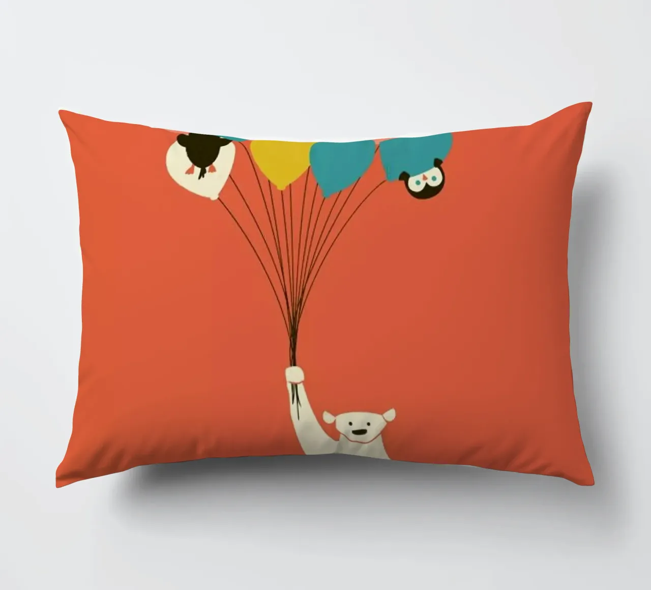 Penguin Bouqet cuscino da Jay Fleck